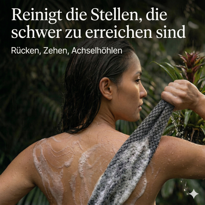 ALORINS® PurePeel – Antibakterielles Peeling-Handtuch