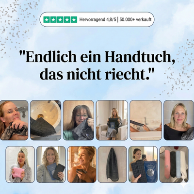 ALORINS® PurePeel – Antibakterielles Peeling-Handtuch